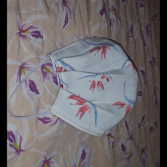 Acacia Bird of Paradise custom cloth face mask bop swimwear - Picture 6 of 6